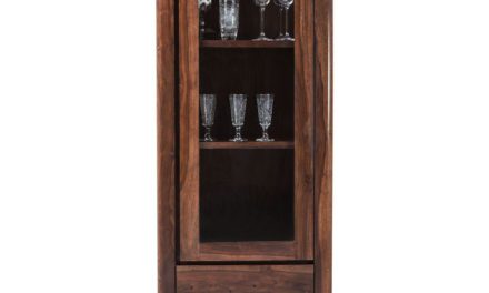 KARE DESIGN Brooklyn Walnut Display Vitrineskab