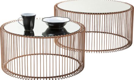 KARE DESIGN Sofabord, Wire Copper