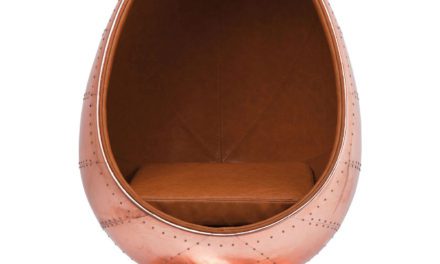 KARE DESIGN Drejestol, Eye Ball Copper