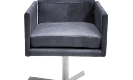 KARE DESIGN Drejestol med Armlæn, Dialog Anthracite