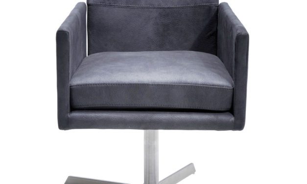 KARE DESIGN Drejestol med Armlæn, Dialog Anthracite