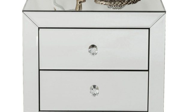 KARE DESIGN Luxury Natbord m. 2 skuffer – sølv