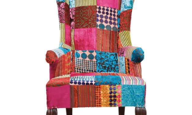 KARE DESIGN Hvilestol, Patchwork Velvet