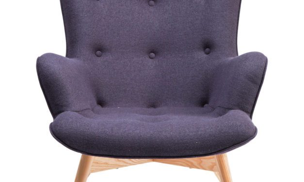 KARE DESIGN Hvilestol m. Armlæn, Angels s Dark Grey