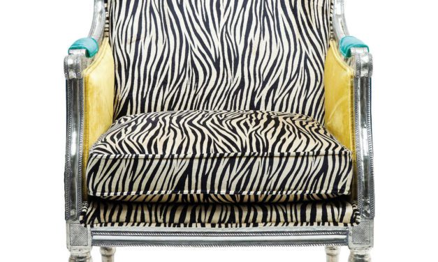 KARE DESIGN Hvilestol m. Armlæn, Regency Zebra