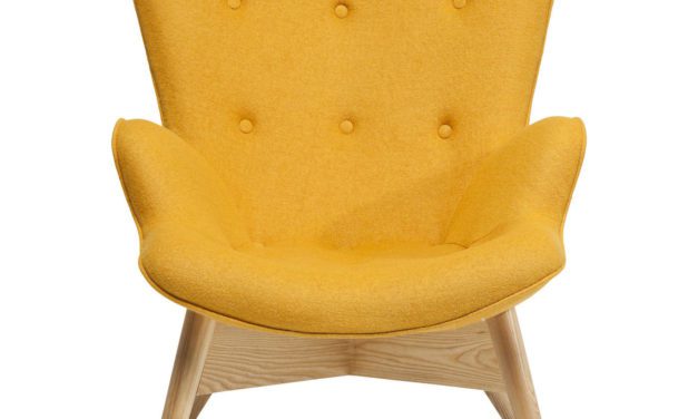 KARE DESIGN Hvilestol m. Armlæn, Angels s Yellow Eco