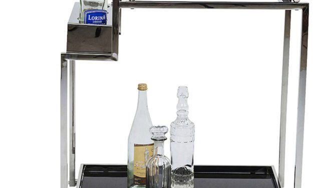 KARE DESIGN Rullebord, Barfly Silver