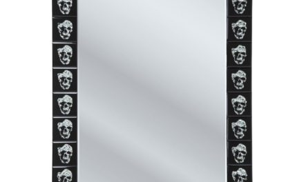 KARE DESIGN Spejl, Skull Movie 120x80cm