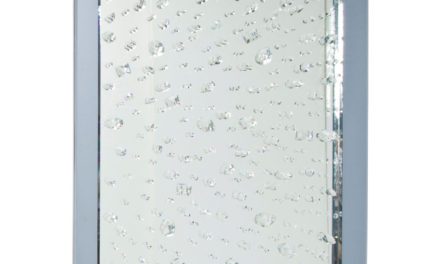 KARE DESIGN Spejl, Raindrops 120x80cm