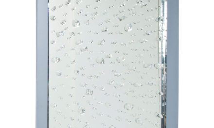 KARE DESIGN Spejl, Raindrops 120x80cm