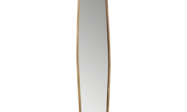 KARE DESIGN Spejl, Clip Copper 177x32cm