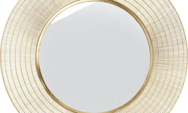 KARE DESIGN Spejl, Nimbus Brass