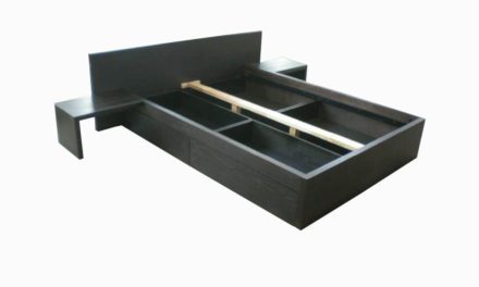 Seng med skuffer 140×200