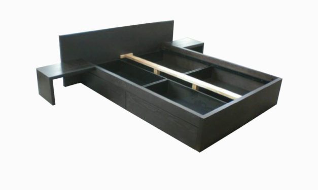 Seng med skuffer 140×200