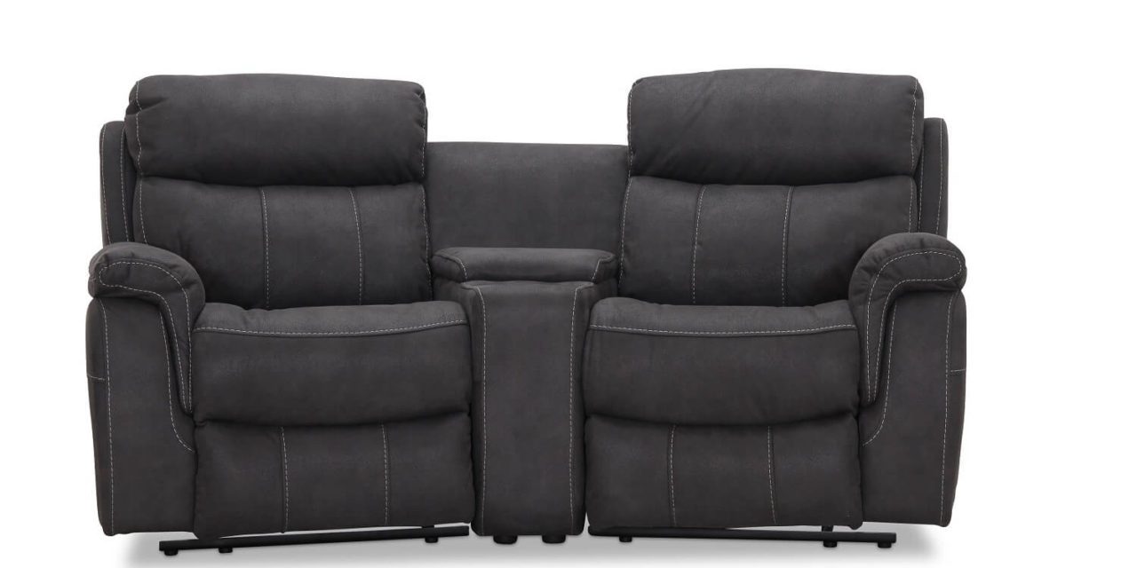 Arizona Biograf sofa recliner grå – 2 pers