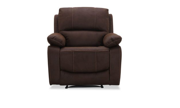 HAGA Texas recliner lænestol – brunt stof