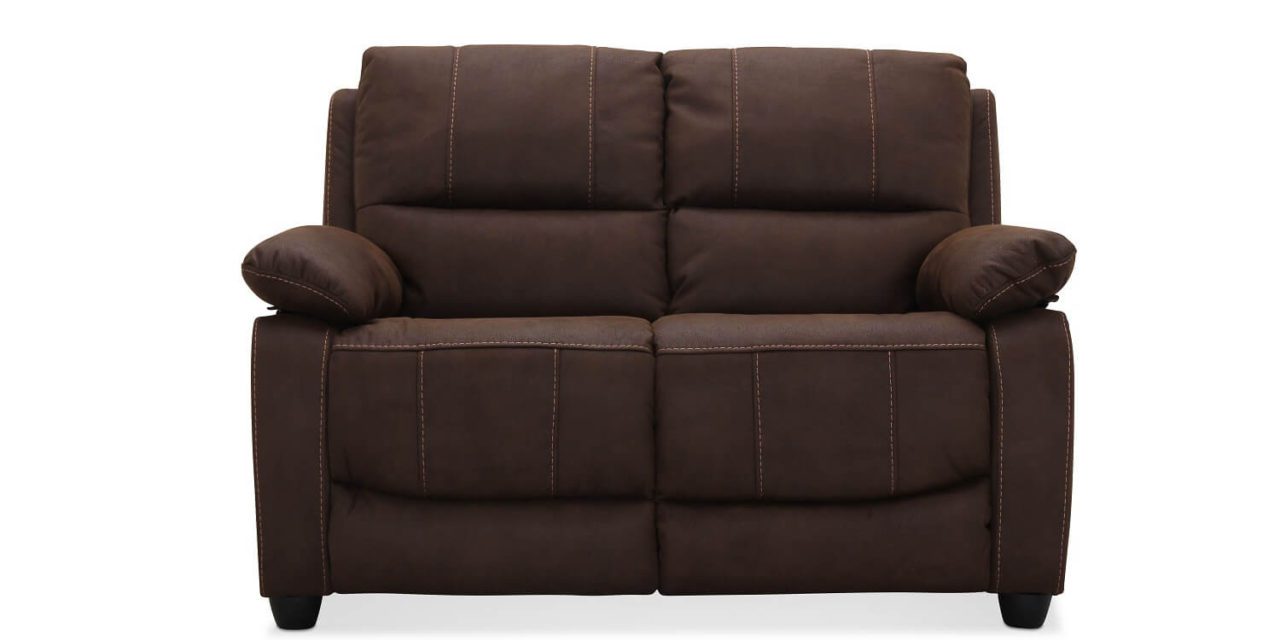 Texas brun 2 pers. sofa
