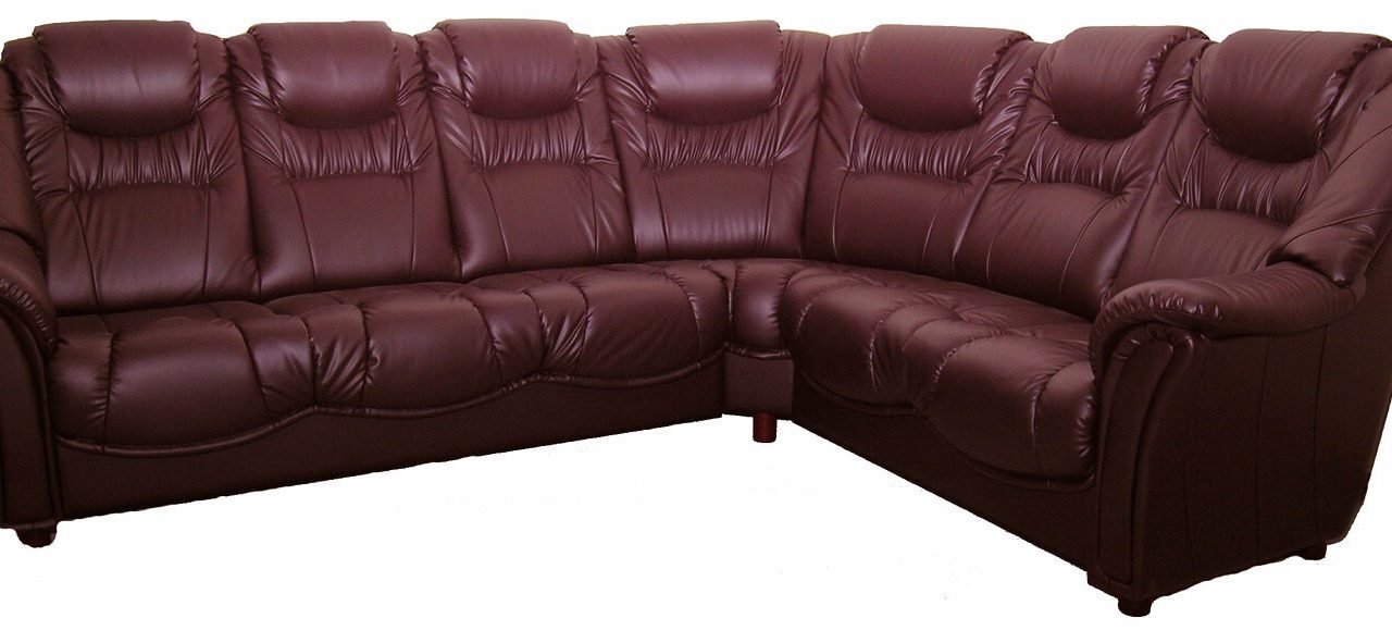 Exit hjørnesofa – okseblodsfarve