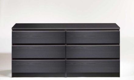 Mary Kommode, sort mat