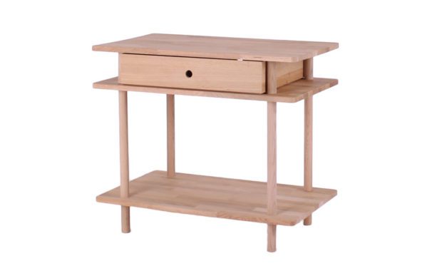 BY TIKA Copenhagen massiv reol m/3 hylder og 1 skuffe