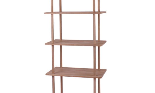 BY TIKA Copenhagen massiv reol med 5 hylder