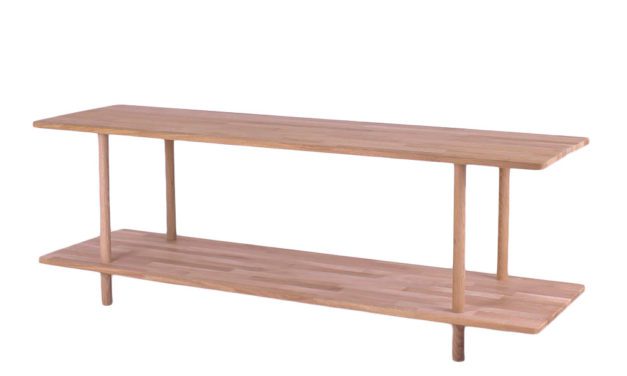BY TIKA Berlin massiv reol m/2 hylder