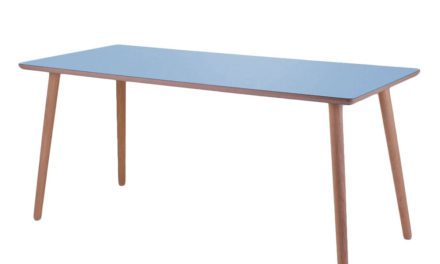 BY TIKA Just blue Skrivebord – højtrykslaminat