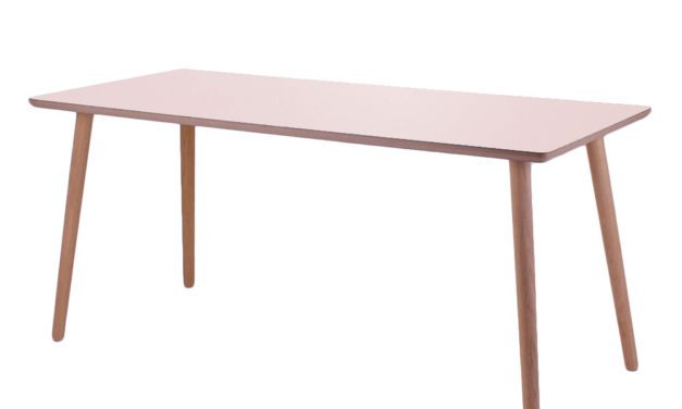 BY TIKA Just Rose Skrivebord – højtrykslaminat