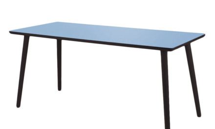 BY TIKA just blue Skrivebord – højtrykslaminat