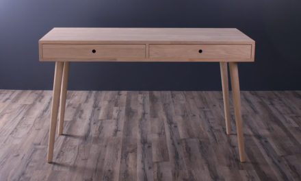 BY TIKA Chicago Skrivebord med 2 skuffer