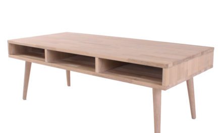 BY TIKA Belfort sofabord med hylde og 3 rum