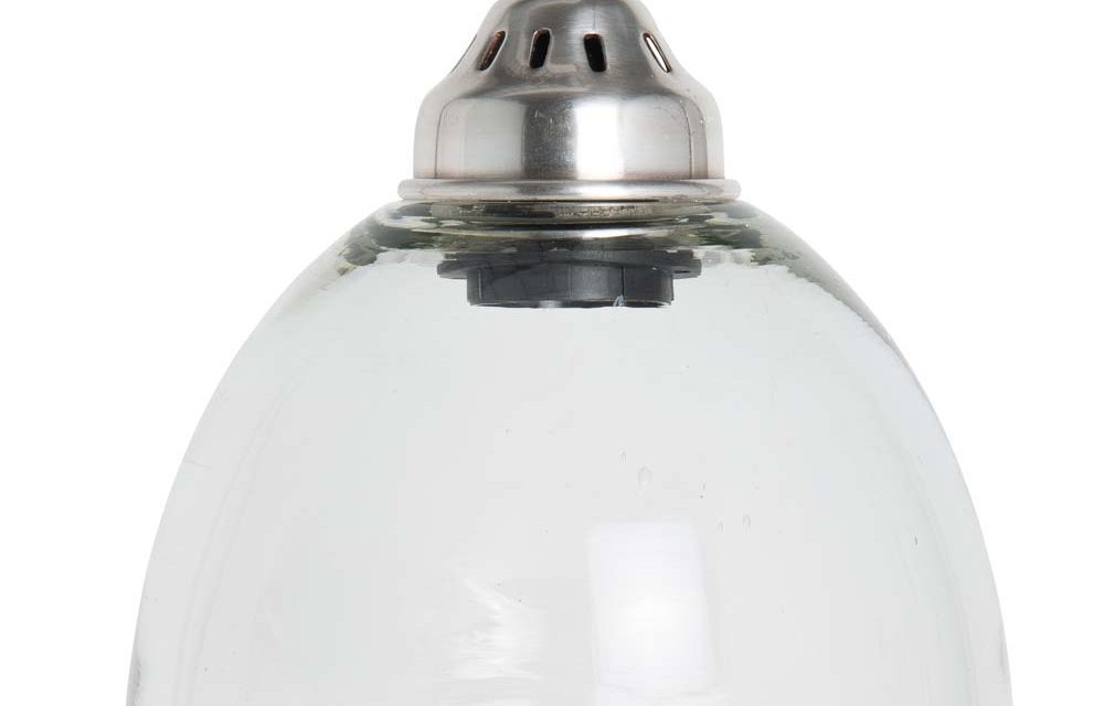 IB LAURSEN Hængelampe Soho klar sort plastik ledning