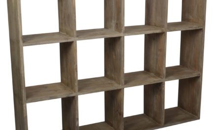 Ib Laursen vægreol i flot træ