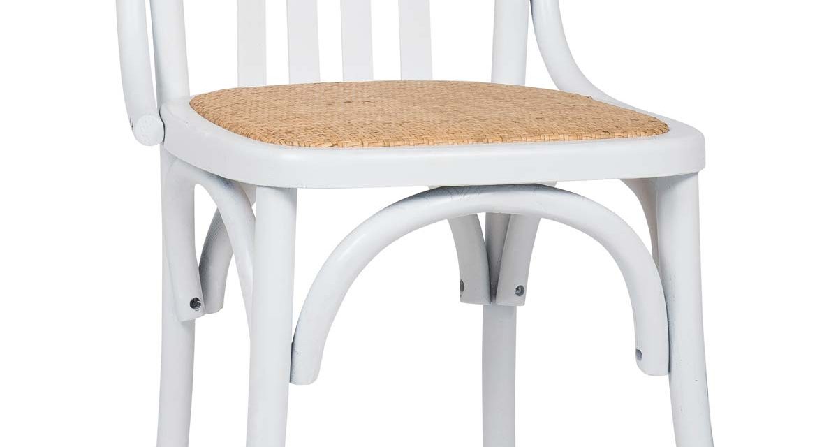 Elmetræ hvid Marais stol fra Ib Laursen til boligen