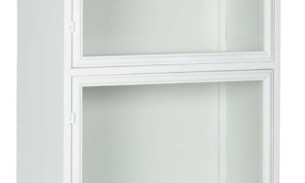 IB LAURSEN Kabinet 2 døre 2 hylder Brooklyn White