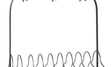 IB LAURSEN Tallerkenholder m/6 kroge passer til 9 tallerkner