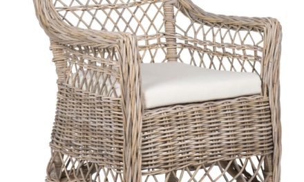 IB LAURSEN Stol rattan m/1 hynde