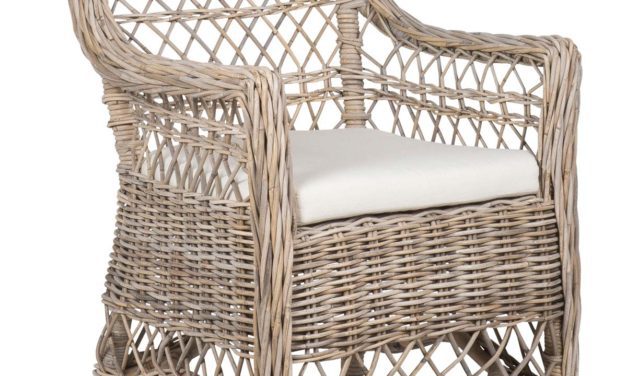 IB LAURSEN Stol rattan m/1 hynde