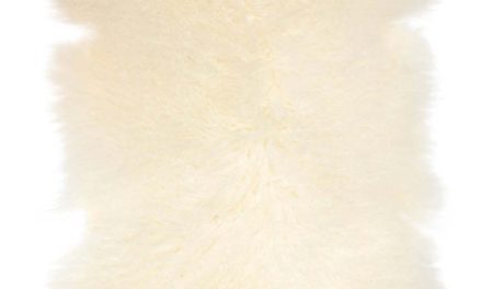 IB LAURSEN Tibetansk lammeskind hvidt