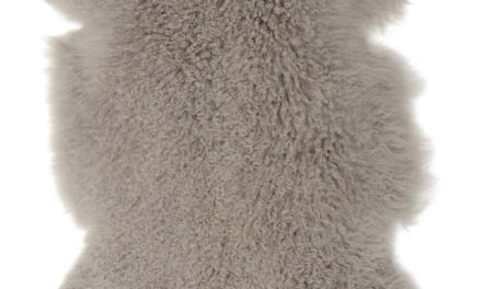 IB LAURSEN Tibetansk lammeskind grå