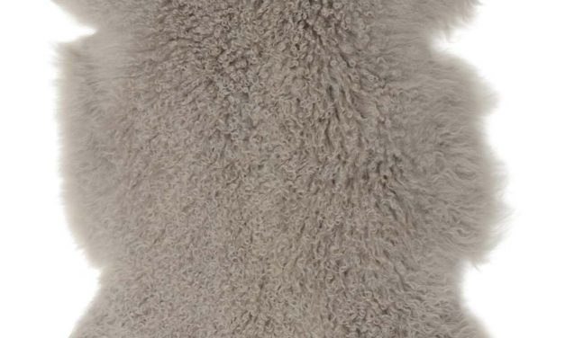 IB LAURSEN Tibetansk lammeskind grå