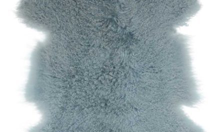 IB LAURSEN Tibetansk lammeskind lyseblå