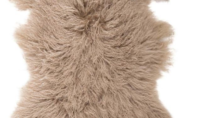 IB LAURSEN Tibetansk lammeskind milky brown