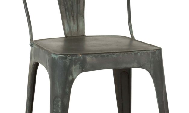 IB LAURSEN spisestuestol, metal