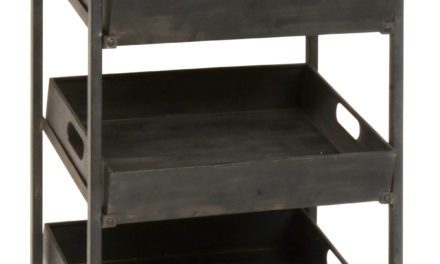 IB LAURSEN Display reol m/5 bakker