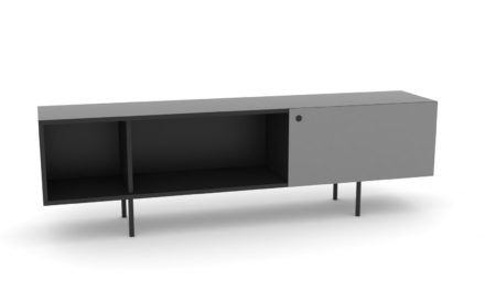 K2 Depot – 1800-1 Rørben Sort Monokrome låger