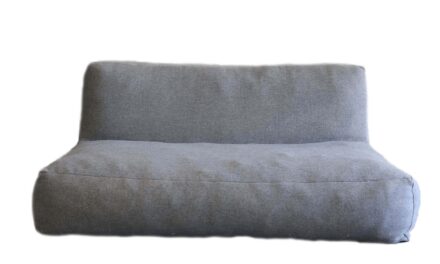 TROISPOMMESHOME 2 personers loungesofa – lysegrå Olefin stof