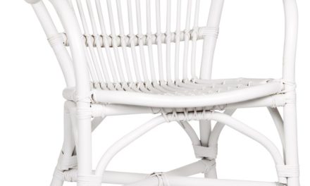 IB LAURSEN Spisestuestol m/armlæn rattan