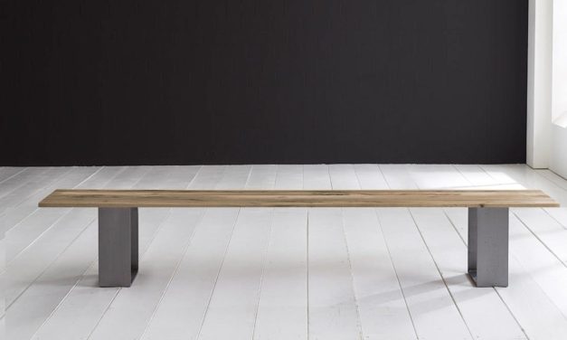 Concept 4 You Spisebordsbænk – Houston ben 260 x 40 cm 3 cm 04 = desert