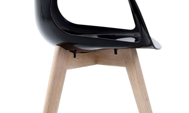 Tomcat spisebordsstol, sort/eg